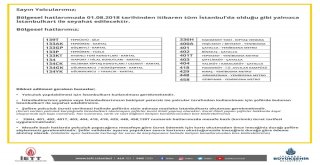 İstanbulda Bölgesel Otobüslerde İstanbulkart Dönemi