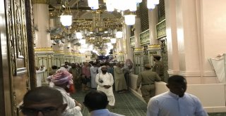 Hacılar Peygamber Efendimize Koştu