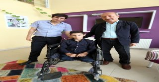 Protez Ayaklarını Kaybeden 14 Yaşındaki Sarıtaşa Büyükşehirden Yeni Protez