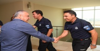 Başkan Böcek, ‘Zabıta Haftasını Personeliyle Kutladı