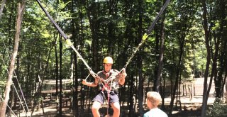 Adrenalin Tutkunlarının Adresi Kemerburgazdaki Macera Parkı