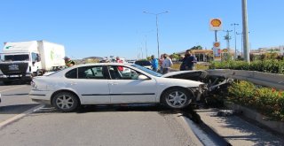 Araçtan Boşalan Yağ Zincirleme Trafik Kazasına Sebep Oldu: 1 Yaralı