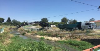 Hacırahmanlıda Taşkın Tehlikesi Ortadan Kalktı