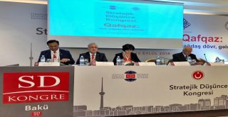 Rektör Prof. Dr. Ömer Çomaklı, Azerbaycanda Stratejik Düşünce Kongresine Katıldı