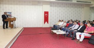 Belediye Personeline Afet Bilinci Semineri Verildi