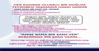 Anne Bana Bir Şans Ver Projesi İle Sezaryen Oranı Düşürülecek