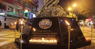 17 Ağustos Depreminde Hayatını Kaybedenler Avcılarda Anıldı