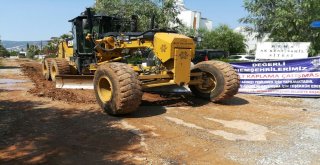 Akbük Asfalt Sathi Kaplamayla Buluşuyor