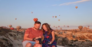 Kapadokyada Sıcak Hava Balon Turlarında Turist Sayısı Yüzde 50 Arttı