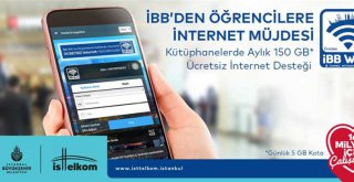 İBB ÖĞRENCİLERE İNTERNET DESTEĞİNİ AYLIK 150 GB'YE ÇIKARTIYOR