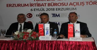 Türk Eximbankın 14. Bürosu Erzurumda Törenle Açıldı