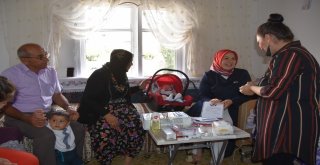 Fatma Çolakbayrakdar, Elmalı Ve Bayramhacı Mahallelerini Ziyaret Etti