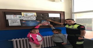 Gemerekte Sürücülere Afiş Ve Broşür Dağıtıldı