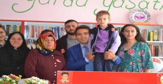 Şehit Imış Adına Yapılan Kütüphane Törenle Açıldı