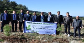 “Yeşil Dönüşüm Ormanları Projesi”Nin İlk Durağı Çanakkale Oldu