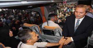 Kütahyadan Kutsal Topraklara Yolculuk Başladı