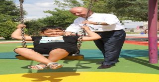 Kocasinanlı Çocuklar Yenilenen Parklarda Daha Mutlu