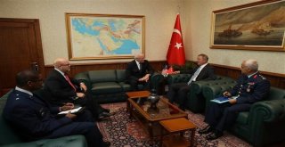 Milli Savunma Bakanı Akar, Abd Suriye Özel Temsilcisi Jeffreyi Kabul Etti