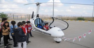 Şırnakta Geleceğin Pilotları Gyrocopter İle Tanıştı