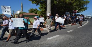 Halk Chpli Belediyeye Yürüdü, Başkanı İstifaya Çağırdı