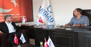 Antmuder Başkanı Karataş, Akgiadın Misafiri Oldu