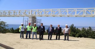 Çanakkale Karasal- Sayısal Radyo Televizyon Verici Kulesi Yükseliyor