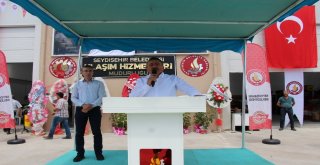 Seydişehir Belediyesi Makine Parkı Hizmet Binası Açıldı