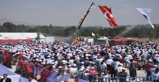 Malazgirt Cumhurbaşkanı Erdoğanı Bekliyor