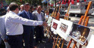 Edremitte İhanın 15 Temmuz Fotoğraf Sergisi Açıldı