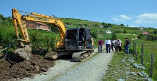 Başkan Kaya, Yol Çalışmalarını İnceledi