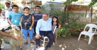 Kurbanlıklar Başkan Çelikcandan