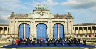 Cumhurbaşkanı Erdoğan, Nato Zirvesinde Aile Fotoğrafına Katıldı