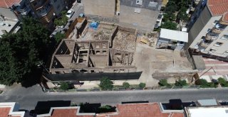 Tarihi Binanın Ana Hatları Ortaya Çıkarıldı