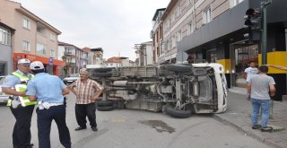 İnegölde Yürekleri Ağza Getiren Kaza