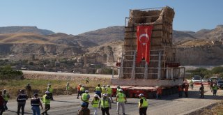 İmam Abdullah Türbesinin Minaresi Taşınmaya Başlandı