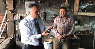 Başkan Dursun Ay Demir Dövdü