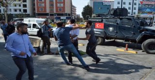 Batmanda Açıklama Yapmak İsteyen Gruba Müdahalede 2 Gözaltı