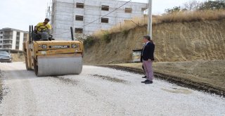 Başkan Şirin Asfalt Çalışmalarına Yerinde İnceleme