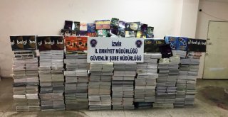 İzmirde 500 Milyon Liralık Korsan Kitap Ele Geçirildi