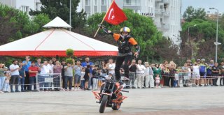 Motosiklet Festivalinde Yürekleri Ağza Getiren An