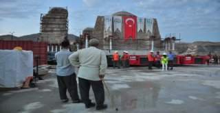 Hasankeyfte İmam Abdullah Zaviyesi Taşınmaya Başlandı
