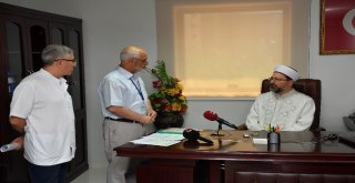 Diyanet İşleri Başkanı Erbaştan Mekkede Hasta Ziyareti