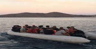 Bodrum Açıklarında 37 Kaçak Göçmen Yakalandı