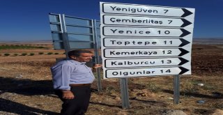 Adıyamanda Köylerin Levhaları Yenileniyor
