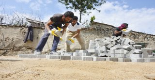 Seyitgazide Kilit Taş Döşeme Çalışması