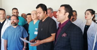 Hasta Yakınları Sağlık Çalışanına Tekme Tokat Saldırdı