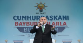 Cumhurbaşkanı Erdoğan: “Dolar Bizim Yollarımızı Kesmez Yerli Parayla Bunların Cevabını Verelim”