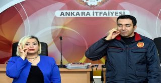 Ankara İtfaiyesi İşaret Dilini Öğreniyor