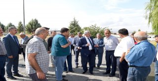 Başkan Polat Nakliyatçı Esnafı İle Bir Araya Geldi