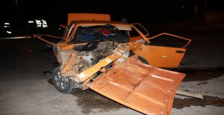 Kırşehirde Trafik Kazası: 2 Yaralı